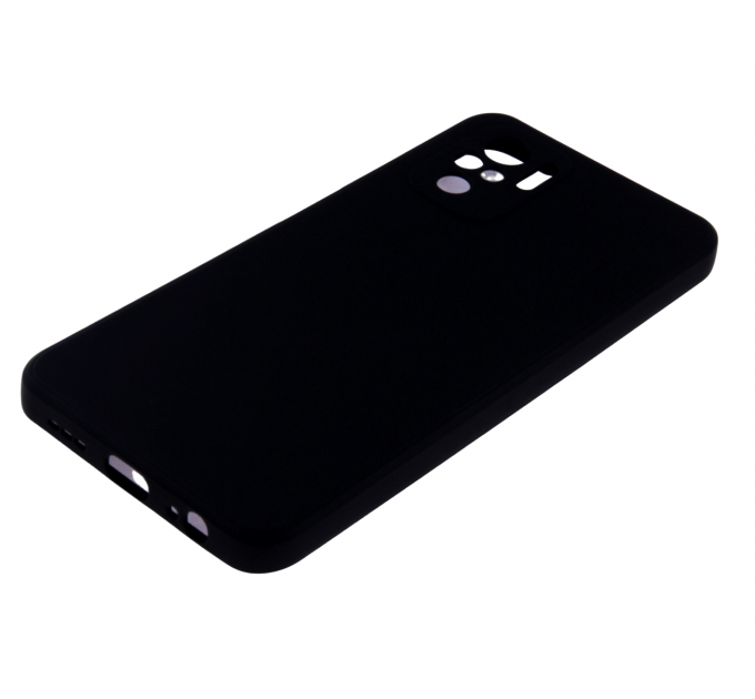 Силиконовый чехол Xiaomi Redmi Note 10/10s/M5s Silicone Case черный