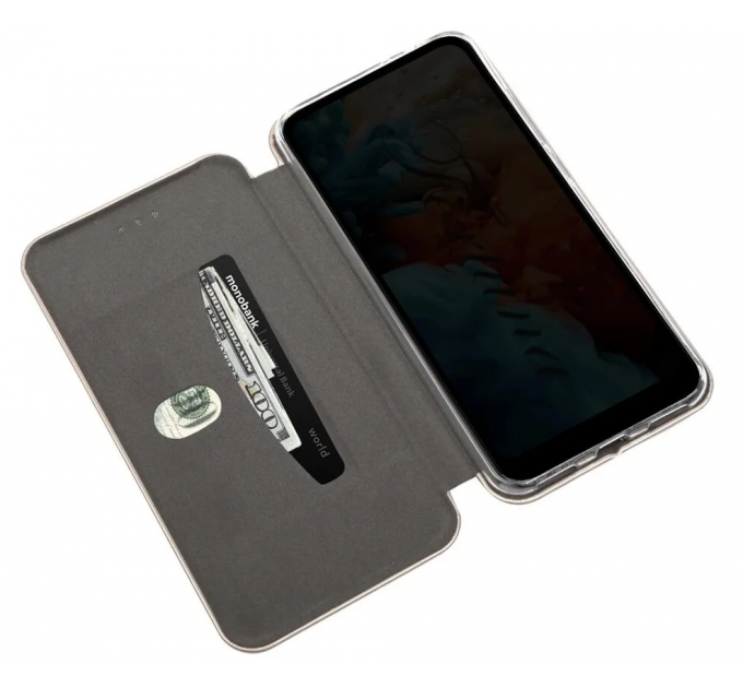 Чехол-книга Fashion Case Huawei Honor  X8A с силиконовым основанием и магнитом, изумрудный
