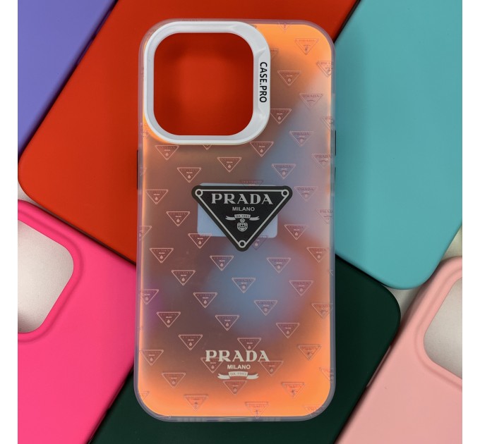 Силиконовый чехол Case Pro для iPhone 14 Pro Prada