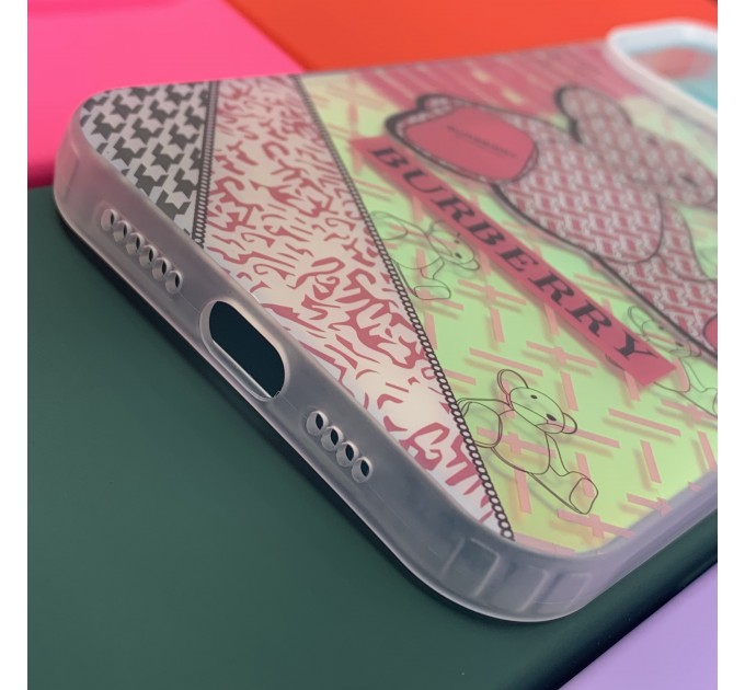 Силиконовый чехол Case Pro для iPhone 14 Pro Max burberry