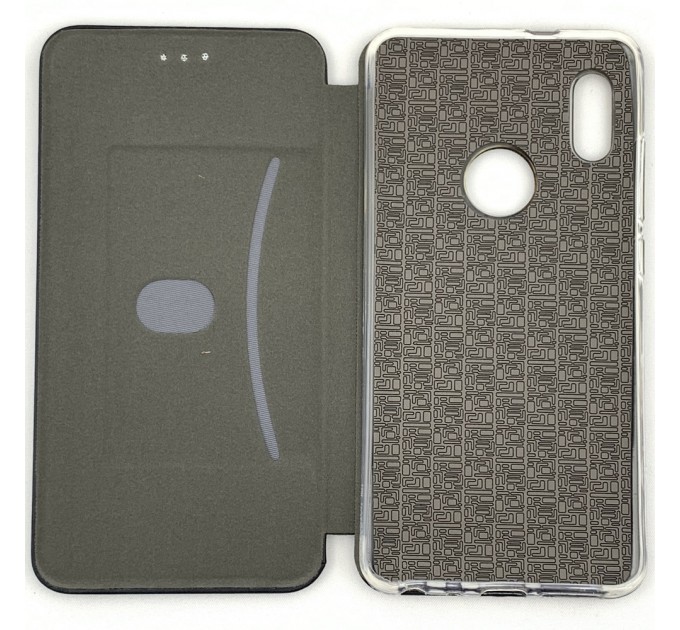 Чехол-книга Fashion Case Xiaomi Redmi Note 5 с силиконовым основанием и магнитом, черный