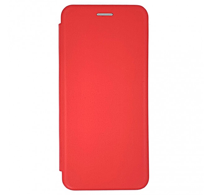 Чехол-книга Fashion Case Huawei Honor 10 Lite/P smart 2019 с силиконовым основанием и магнитом, красный
