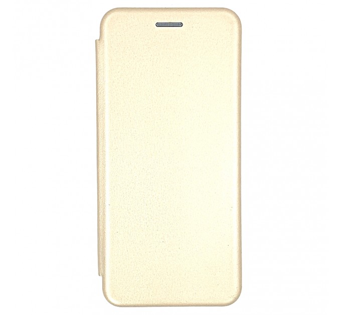 Чехол-книга Fashion Case Xiaomi Redmi Note 7 с силиконовым основанием и магнитом, золотой