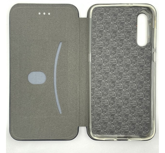Чехол-книга Fashion Case Xiaomi Mi9 с силиконовым основанием и магнитом, черный