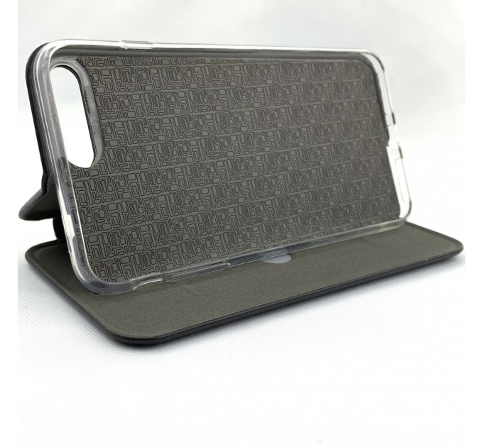 Чехол-книга Fashion Case Iphone 7 Plus/8 Plus с силиконовым основанием и магнитом, черный