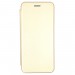 Чехол-книга Fashion Case Samsung Galaxy A01 core с силиконовым основанием и магнитом, золото