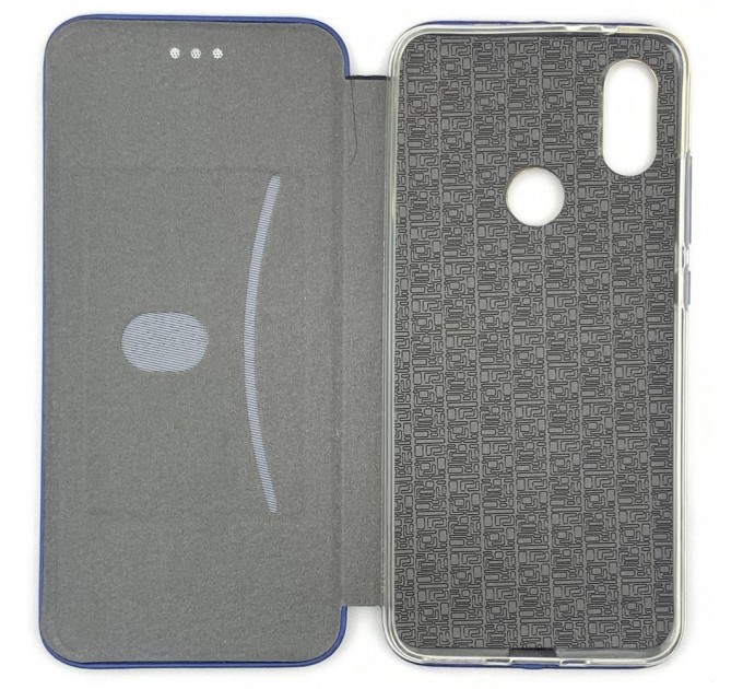 Чехол-книга Fashion Case Xiaomi Redmi 6X/A2 с силиконовым основанием и магнитом, синий