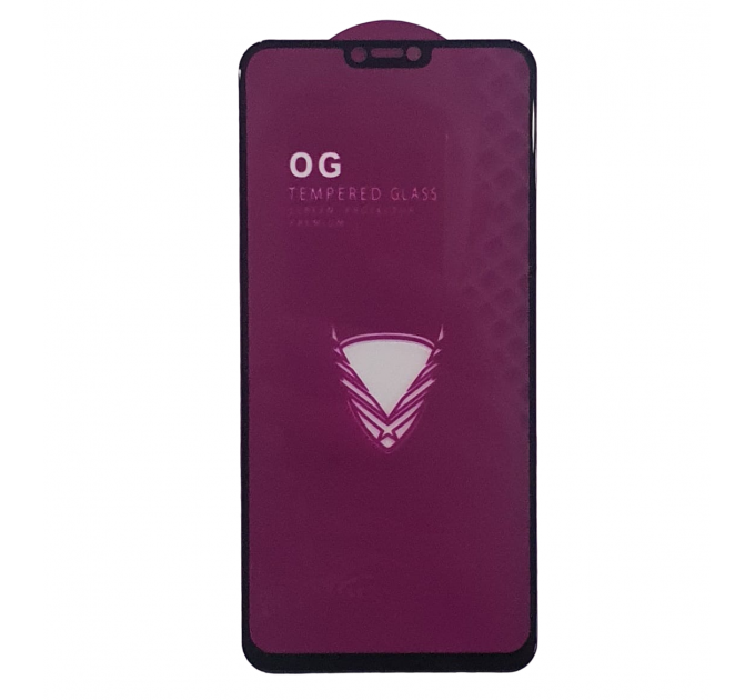 Защитное стекло OG Premium Honor 8X/9X Lite черная рамка