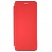 Чехол-книжка Noname для APPLE iPhone X, кожа, на магните, №9, цвет: красный, в техпаке