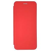 Чехол-книга Fashion case для Huawei 7a Pro/7c/Y6 2018 с силиконовым основанием и магнитом, в тех. паке,красный